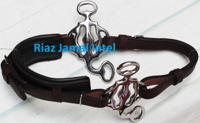 beautifull hackamore in  very good quality available many leather style 